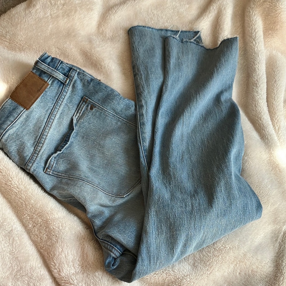 Madewell High rise petite slim boy jean prentice wash